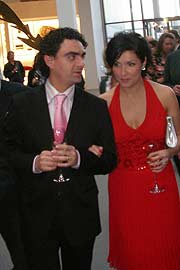Rolando Villazón und Anna Netreko werden am 18.07.2008 in Oberammergau im Passionstheater auftreten (Foto: MartiN Schmitz)